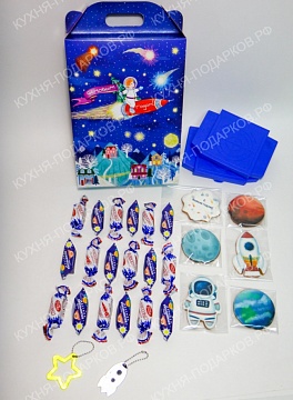 Изображения Детский подарок космос в коробке 3